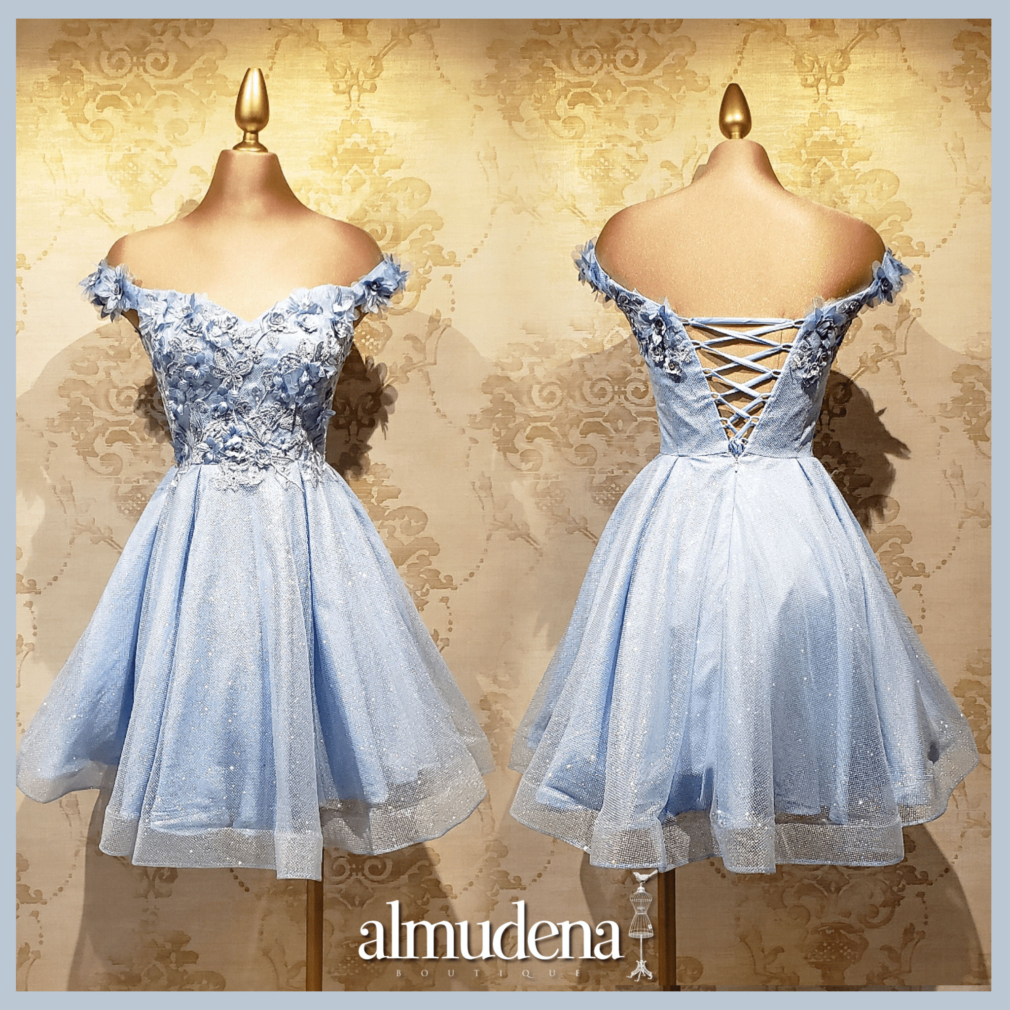 Cute dress design  Vestidos azules, Vestidos azules cortos, Vestidos  elegantes para dama
